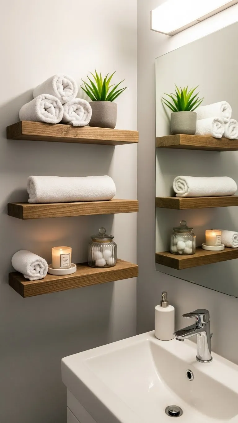 Floating Shelves That Add Storage Without Bulk