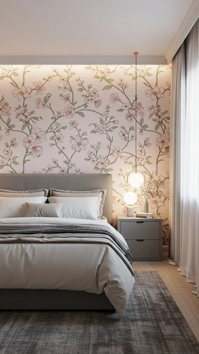  Floral Accent Walls