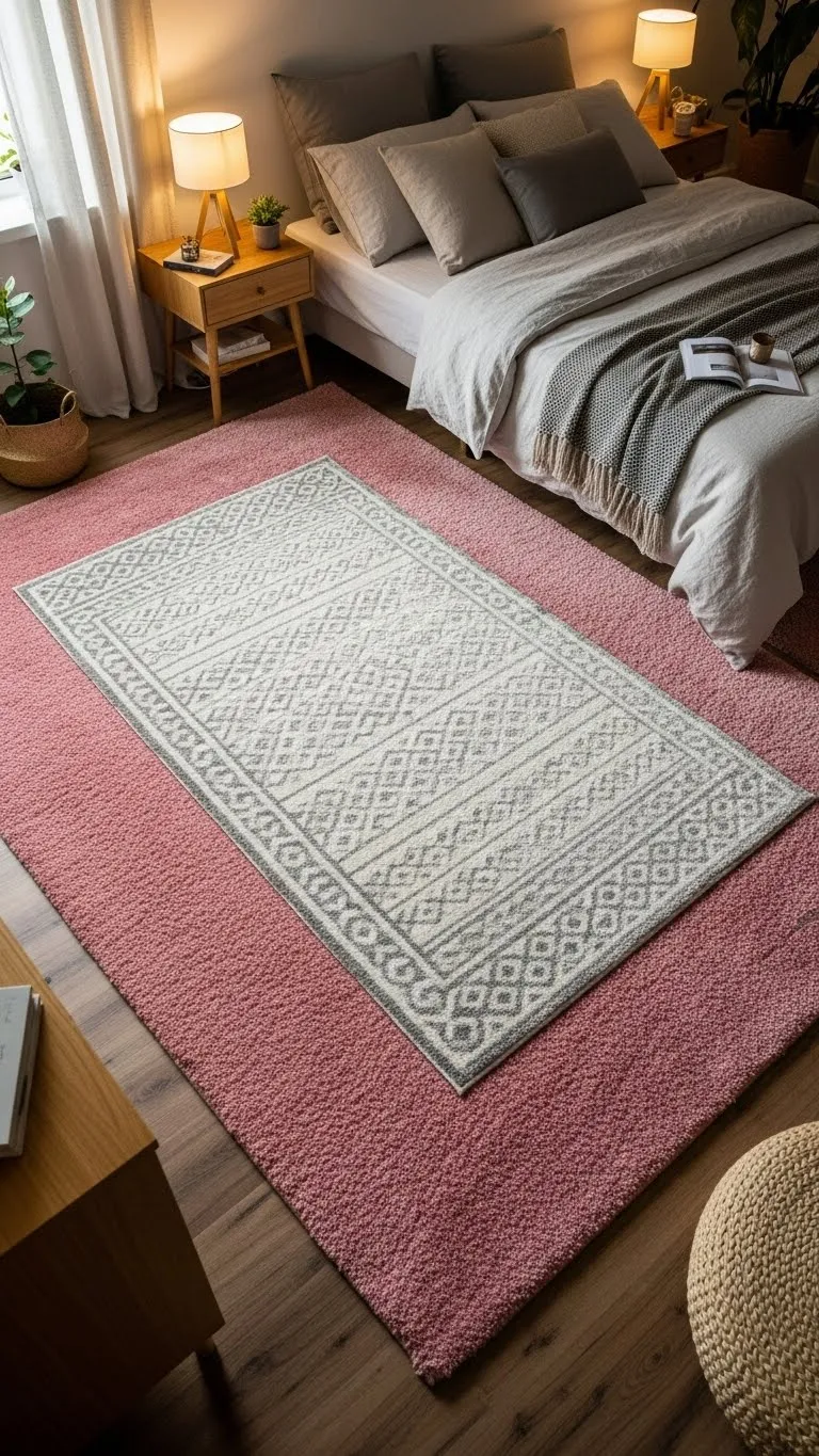 Layer Rugs for Extra Comfort
