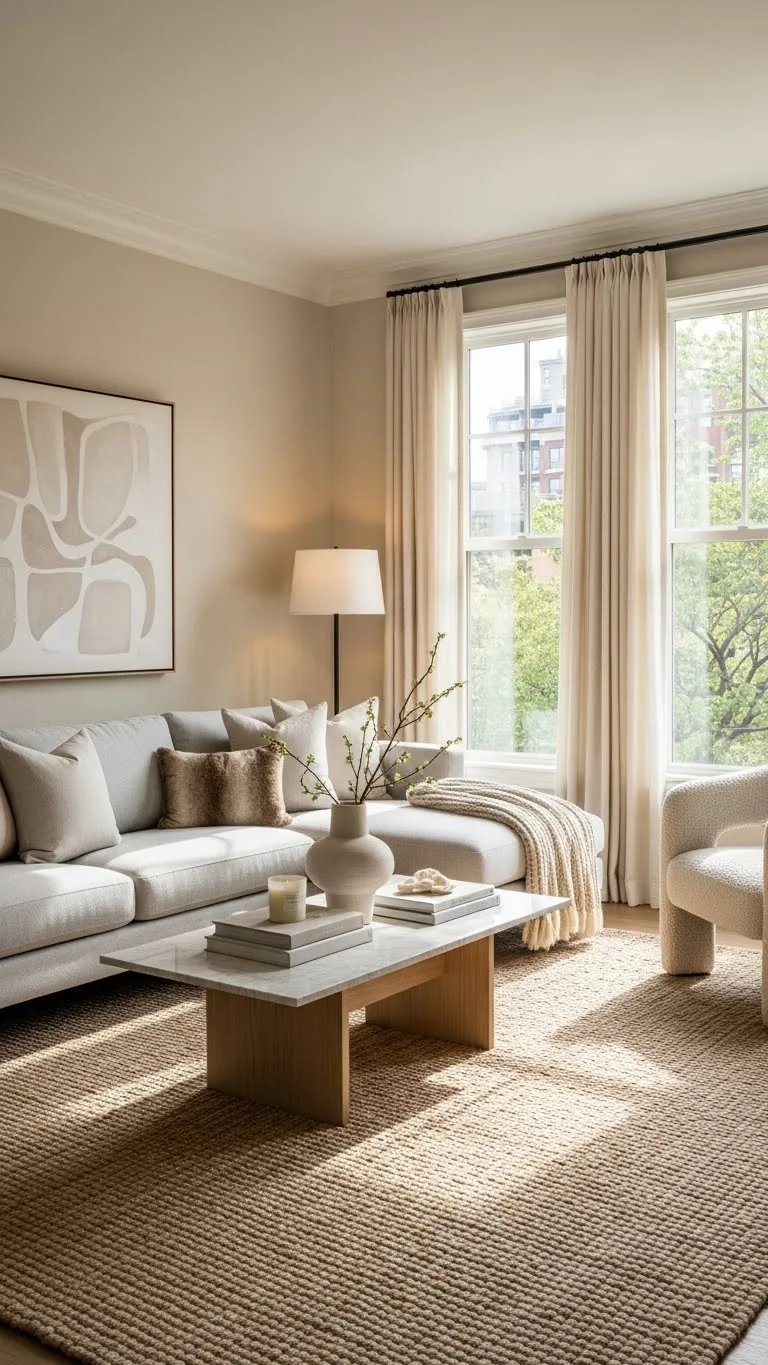 Layered Curtains for Depth and Luxury