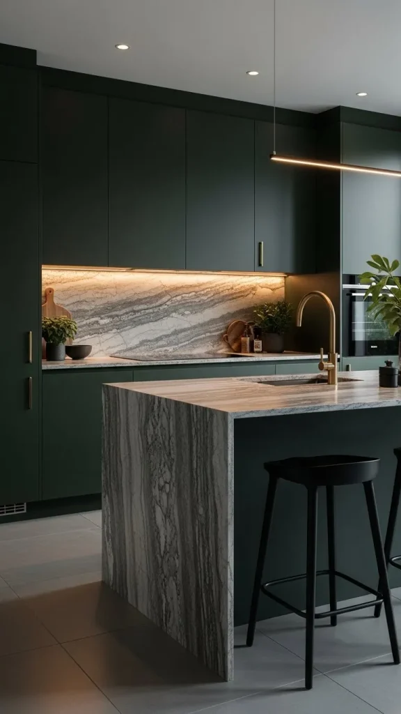  Moody, Saturated Cabinet Colors