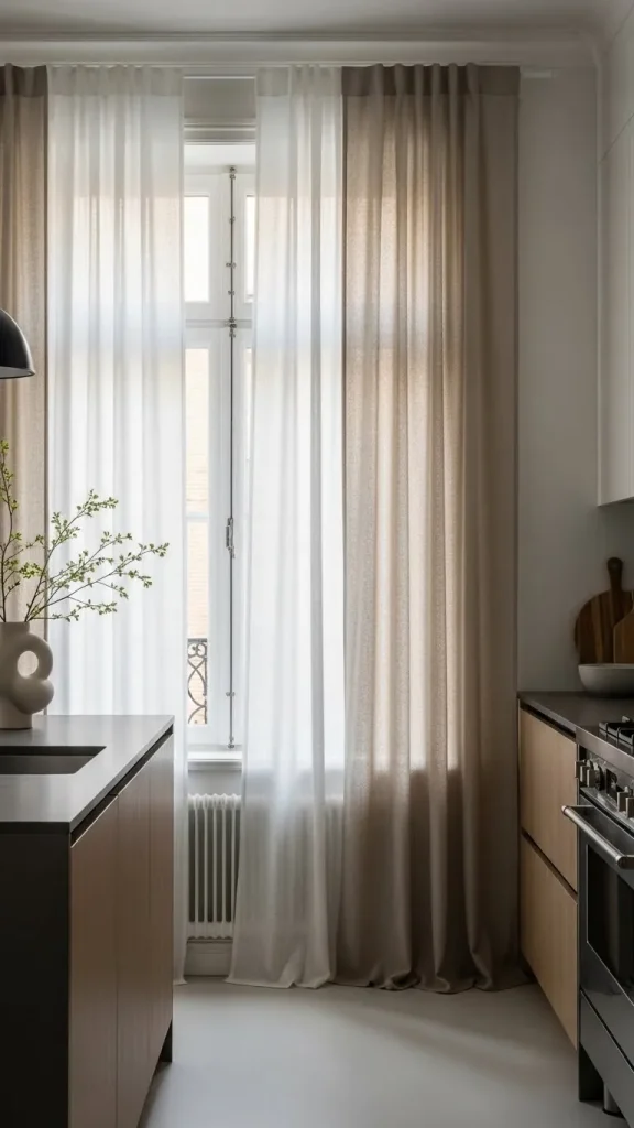 Neutral Curtains for Modern Homes