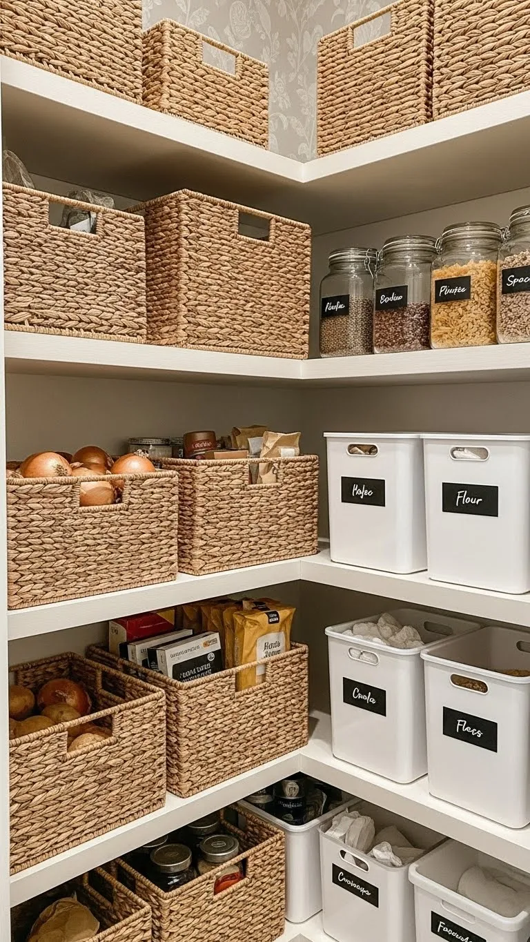 Organize with Stylish Baskets and Bins