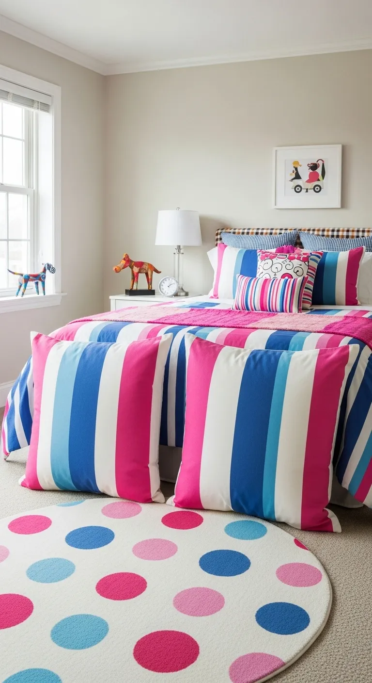 Pattern Mix Magic — Stripes & Polka Dots