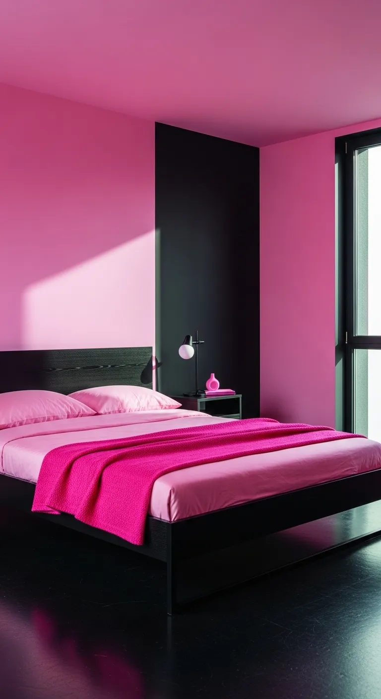  Pink and Black for a Bold, Trendy Edge