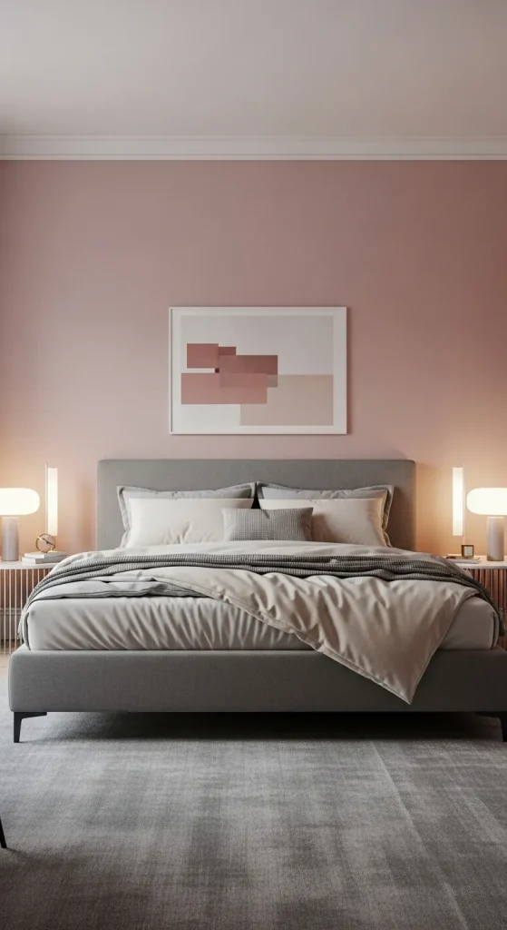 Pink and Grey: Soft but Sophisticated