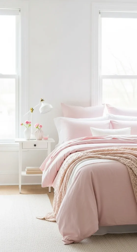  Pink and White for a Clean, Timeless Look