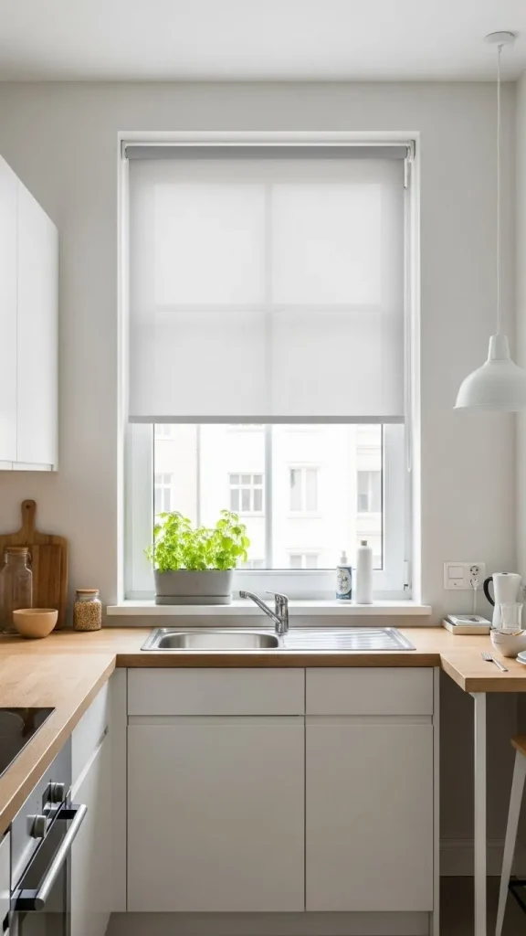 Roller Shades as a Curtain Alternative