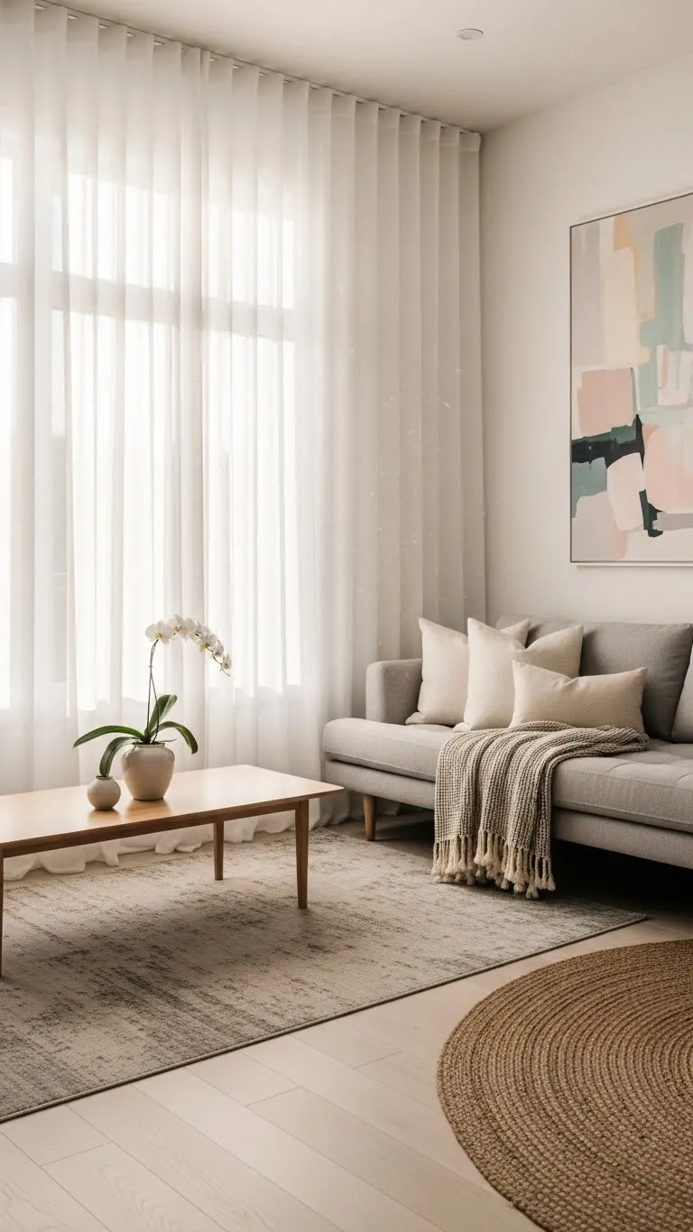 Sheer Curtains for Soft, Dreamy Light