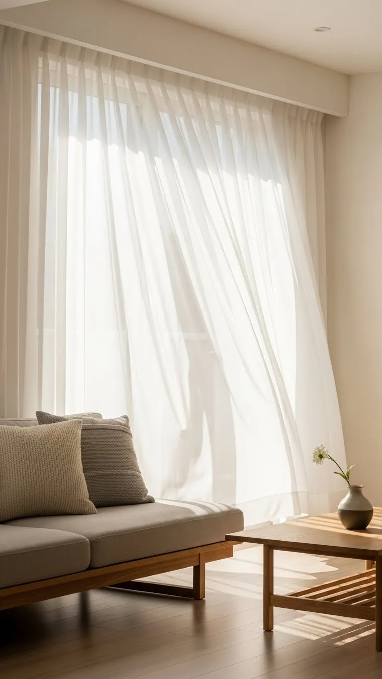 Sheer Curtains for Soft, Dreamy Light