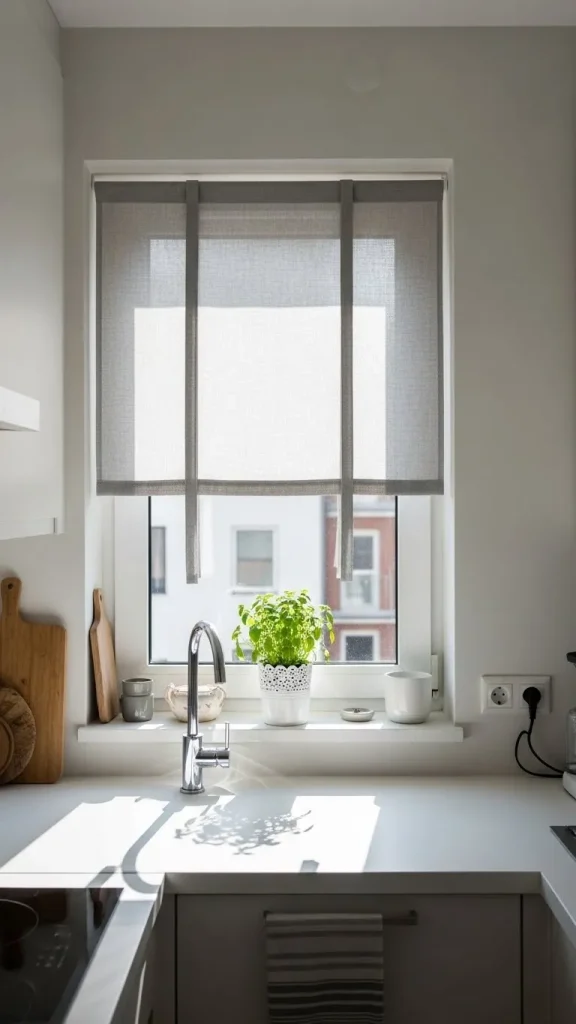 Short Curtains That Stop at the Sill