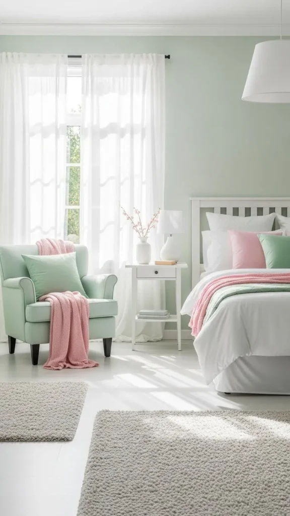 Soft Pastels for a Calm Vibe