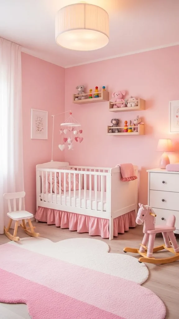  Soft Pink Nursery Vibes