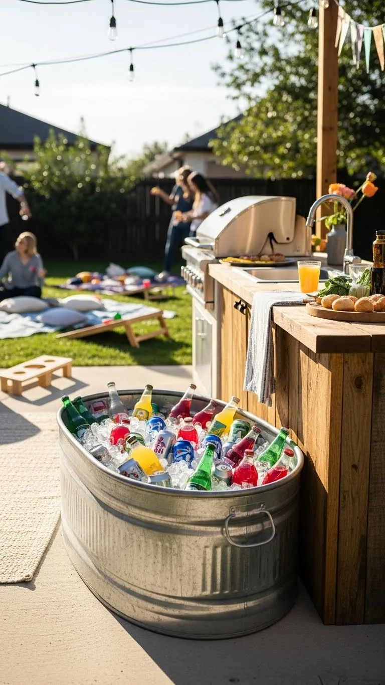  Stock Tank Beverage Cooler