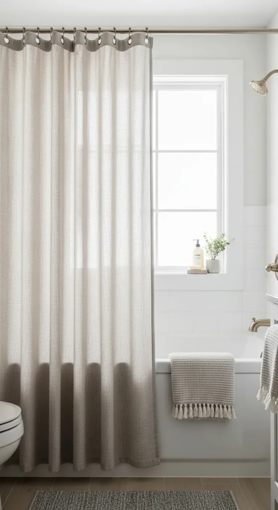 Update Your Shower Curtain