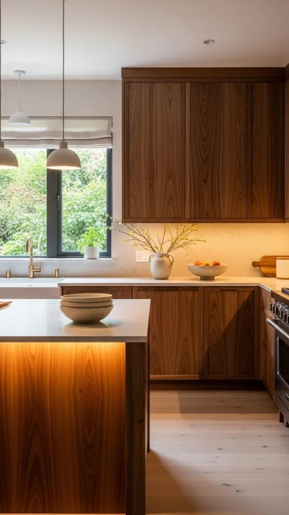 Warm Wood Cabinets Are Officially Back