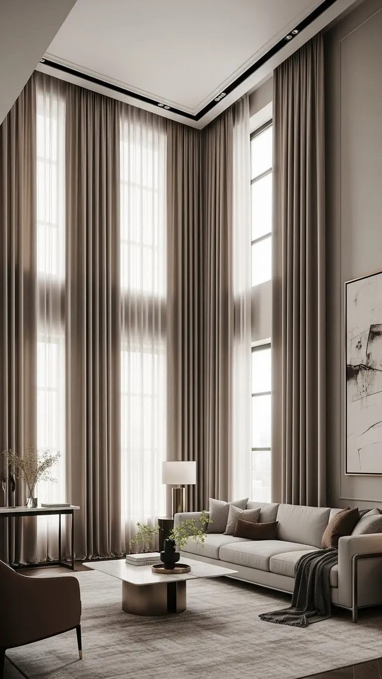 living room curtains