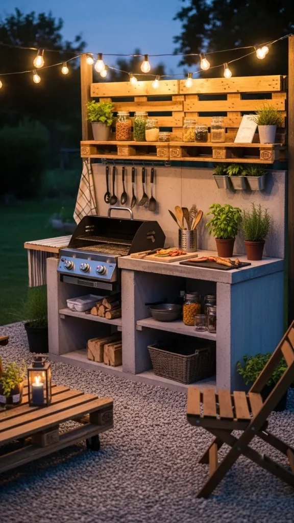 outdoor kitchen diy