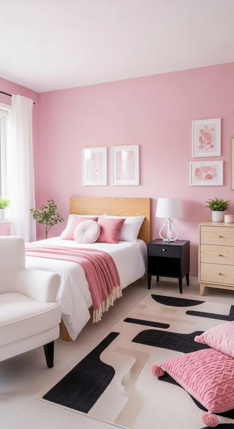 Furniture Choices That Complement Pink