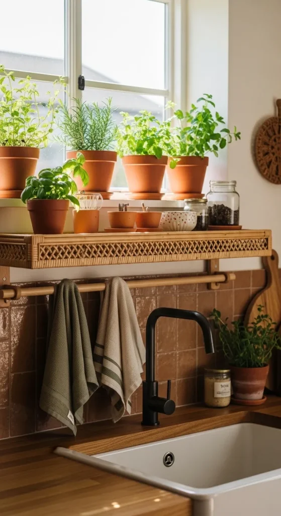 Modern Boho Courtyard Kitchen 8 11zon