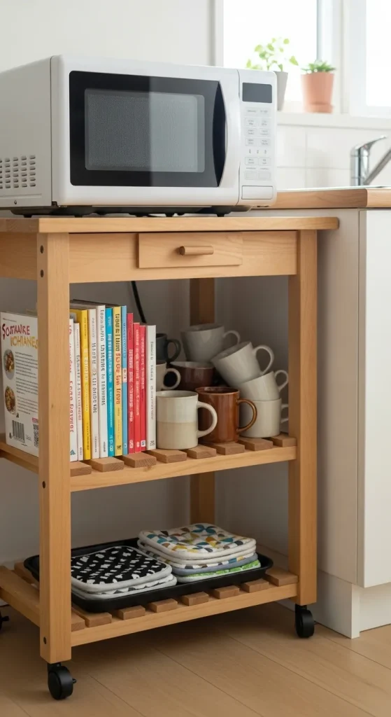 Rolling cart companion mobility for a busy kitchen 5 11zon