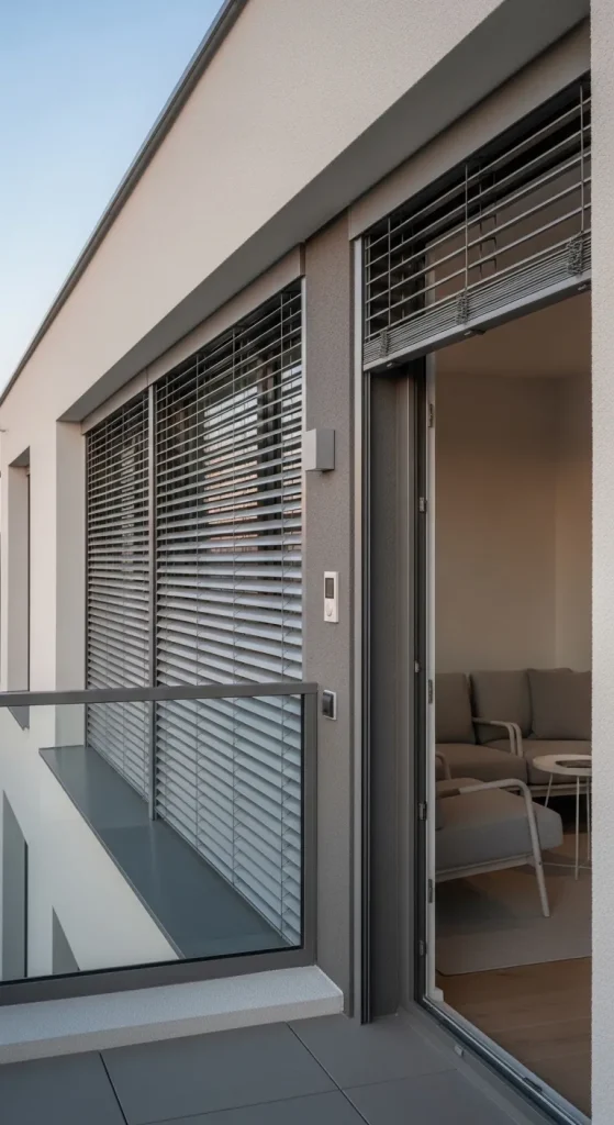 16 Balcony Privacy Ideas Diy: Stylish, Budget-Friendly Hacks 15 Techy privacy smart blinds for balconies 6 11zon