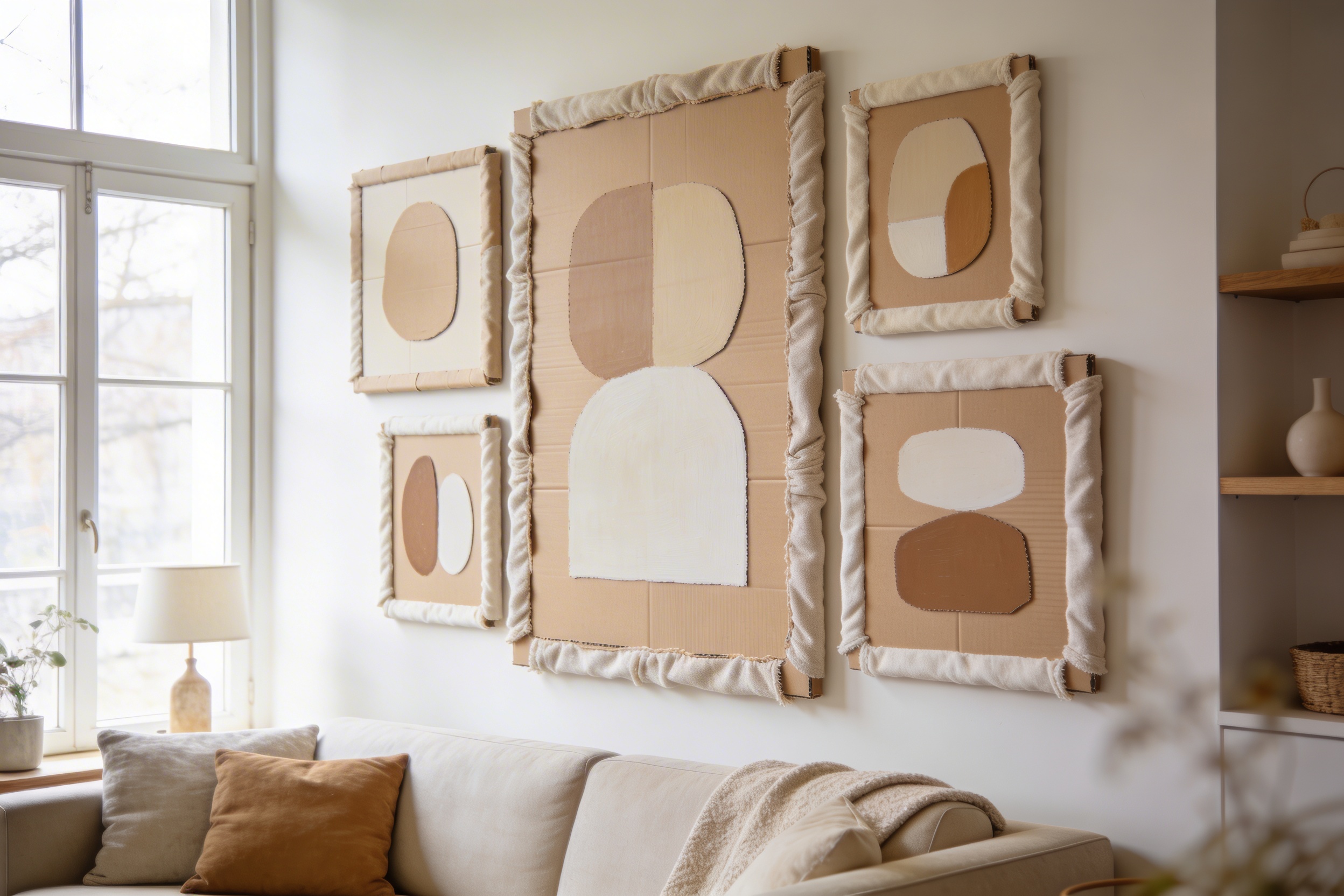 10 Simple Diy Wall Art Using Items You Already Have: Chic on a Budget