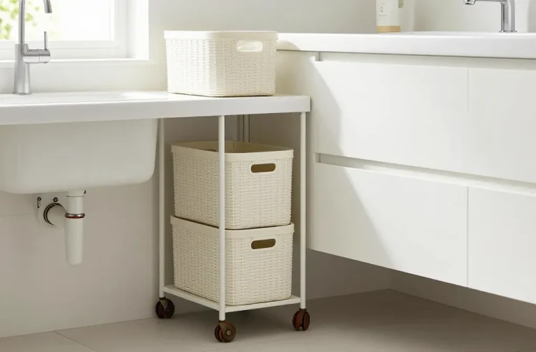 10 Small Bathroom Under Sink Storage Ideas for Tiny Spaces