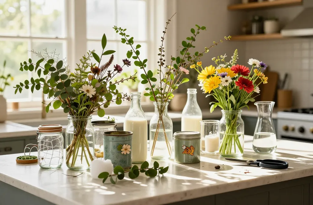 How to Create a Diy Flower Bar on a Budget for Home Decor Magic