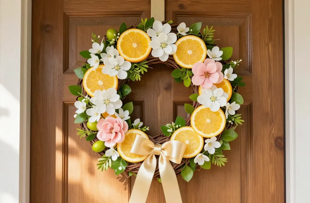 15 Spring Wreath for Front Door: Fresh & Fabulous 1 15 Spring Wreath for Front Door: Fresh & Fabulous