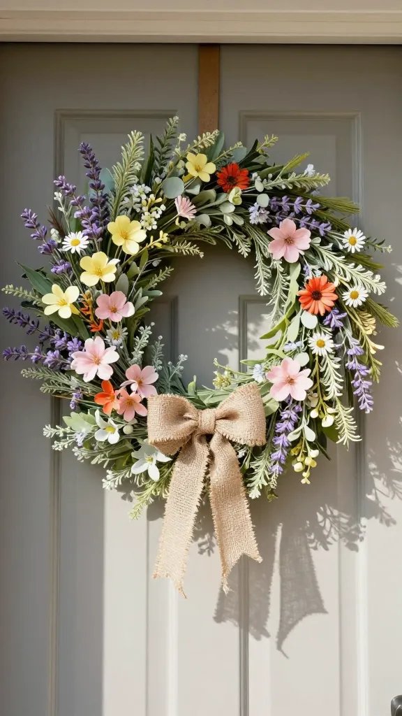 15 Spring Wreath for Front Door: Fresh & Fabulous 3 Item 2
