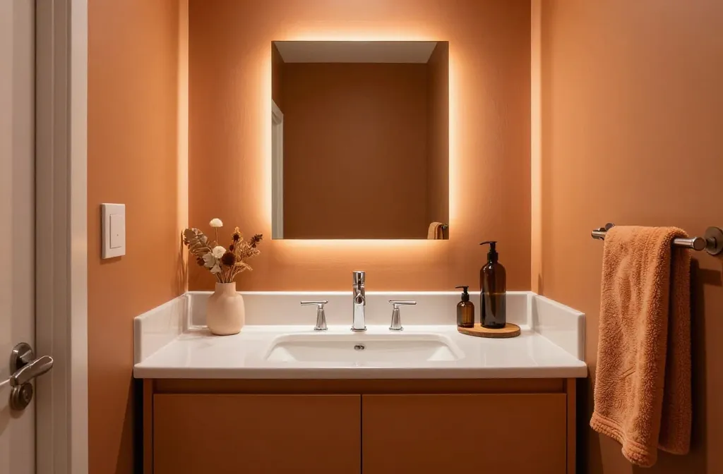 20 Burnt Orange Bathroom Ideas for a Cozy Glow