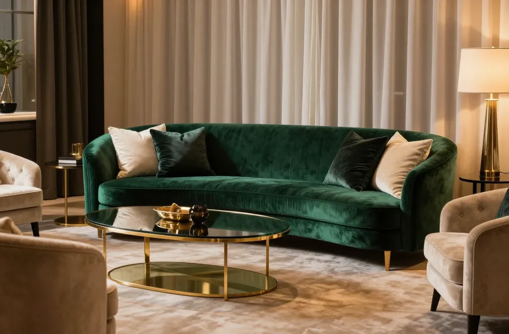15 Green Velvet Sofa Color Combination Ideas for Stunning Rooms