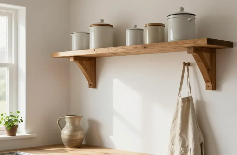 18 Rustic Kitchen Shelves Décor Ideas for a Cozy Farmhouse Style 9 18 Rustic Kitchen Shelves Decor Ideas for a Cozy Farmhouse Style Unleashed