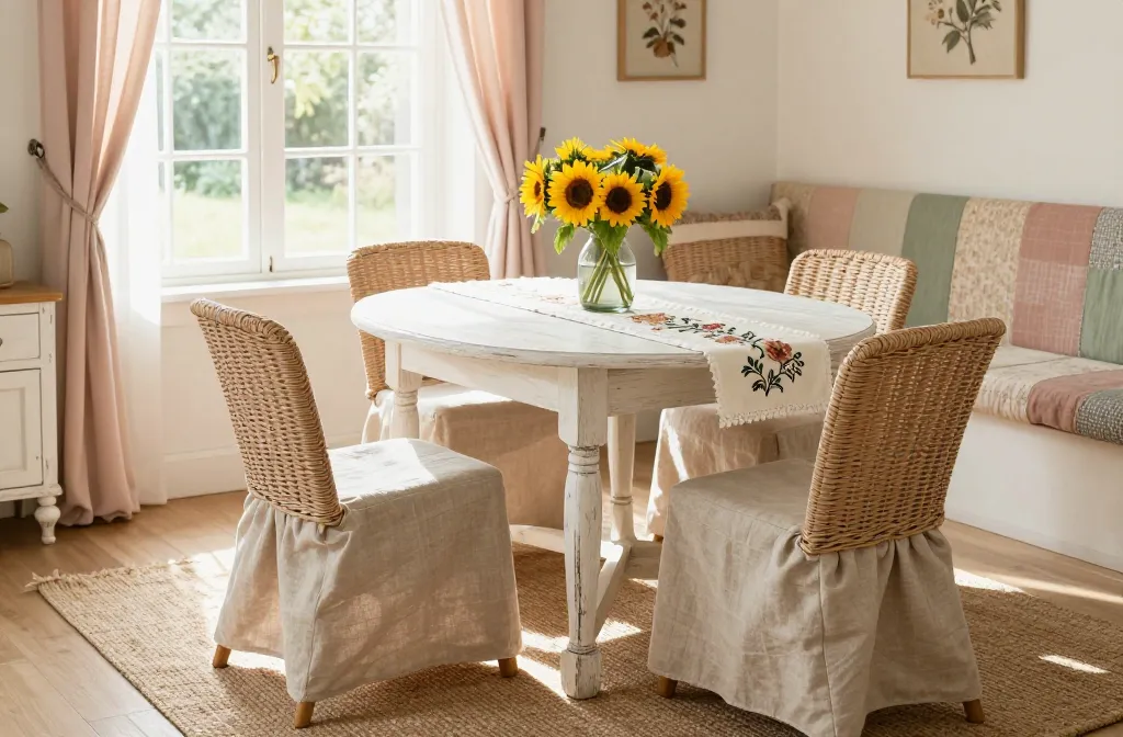 15 Cottage Core Dining Room Ideas for a Soft and Cozy Look: Cozy Picks to Try Now