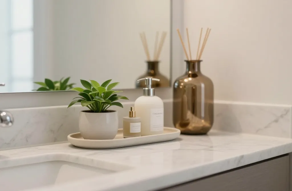 How to Decorate Bathroom Countertop: Chic Ideas in Minutes