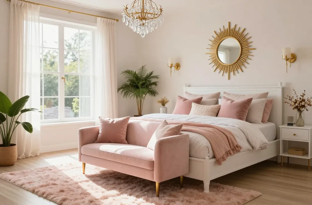 20 Girly Apartment Bedroom Decor Ideas for a Cozy & Cute Space That Sparkles