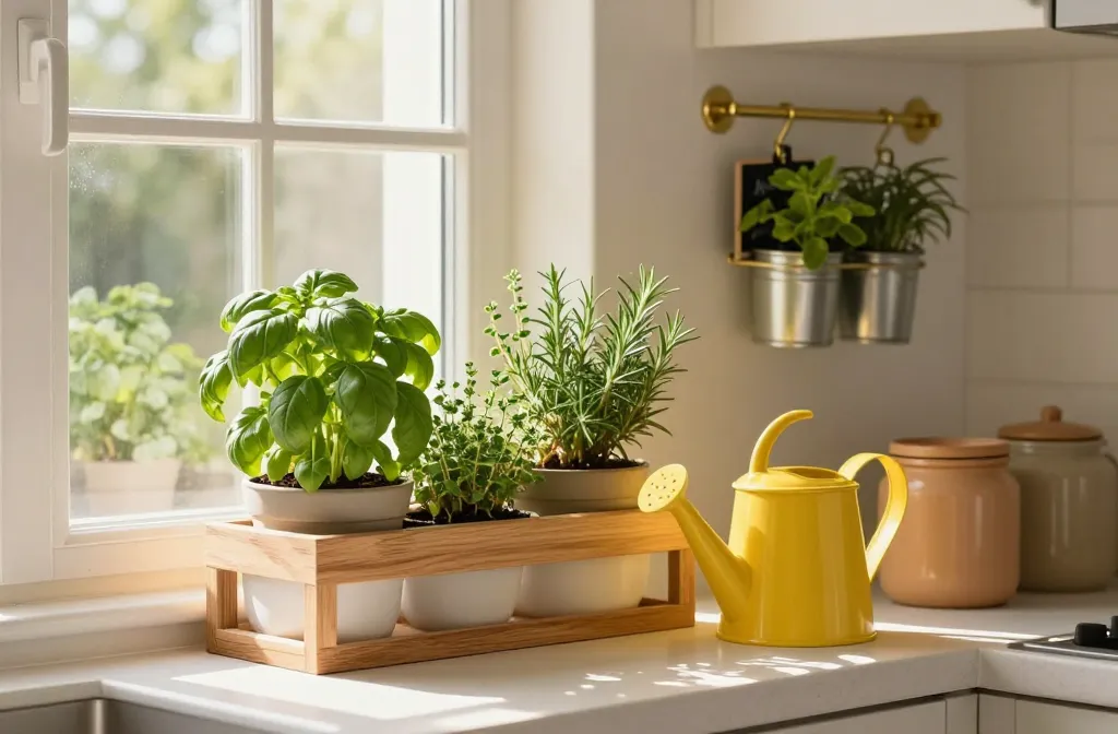 18 Kitchen Herb Corner Setup for Small Spaces: Tiny Genius Ideas