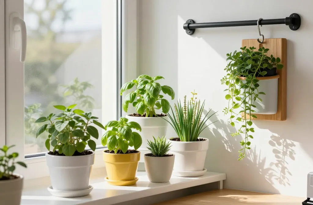 16 Small Kitchen Herb Corner Ideas for Apartments: Tiny Garden, Big Flavor