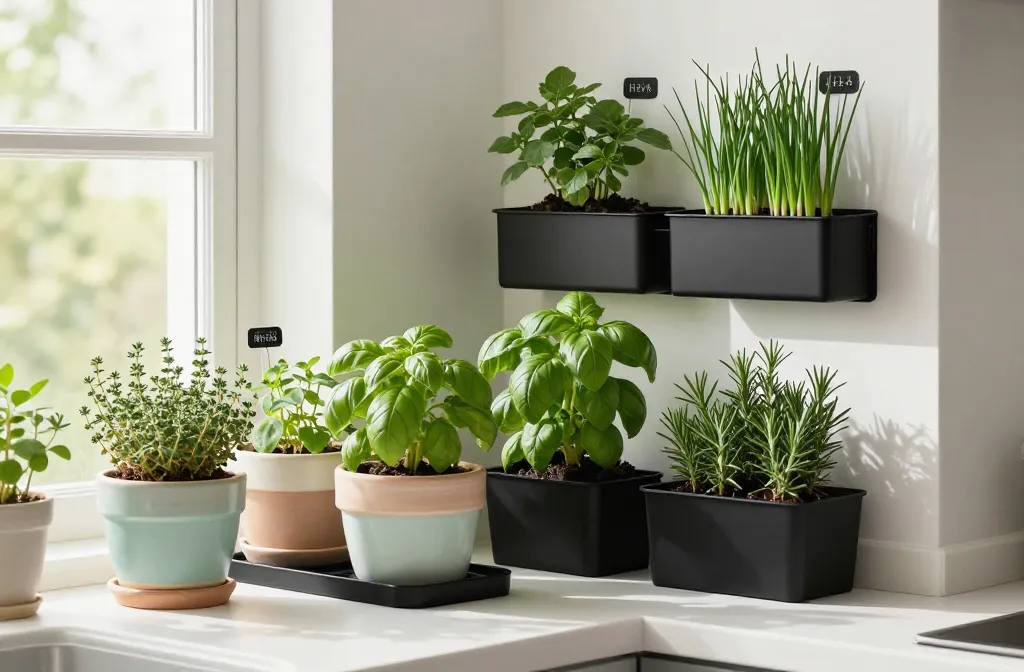 16 Indoor Herb Garden Corner Ideas for Your Kitchen: Fresh Finds