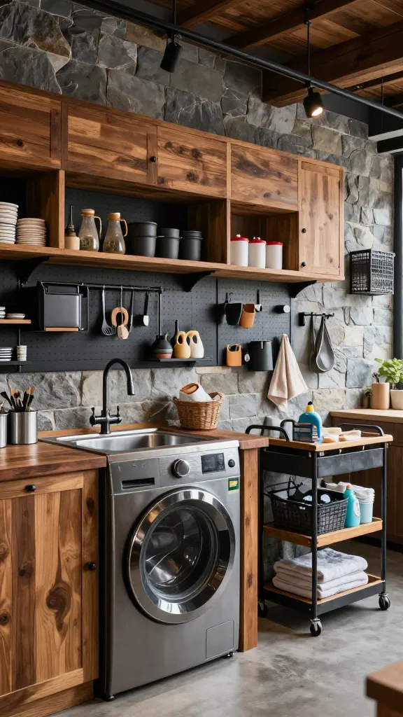 15 Laundry Room Storage Tips Every Busy Family Needs: Smart & Simple Readymade 9 Item 8