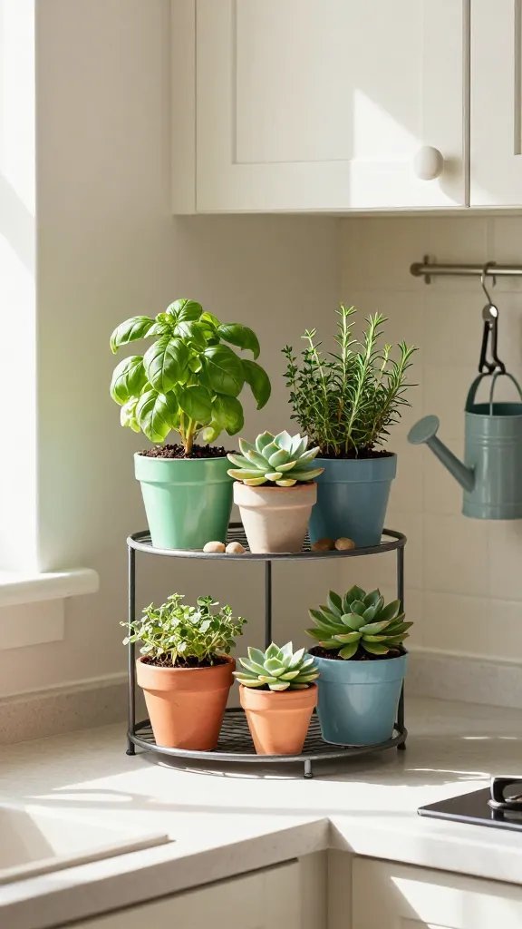 19 Budget Kitchen Herb Corner Decor Ideas: Style on a Budget 5 Item 4