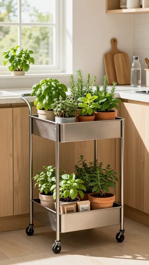 19 Budget Kitchen Herb Corner Decor Ideas: Style on a Budget 8 Item 7