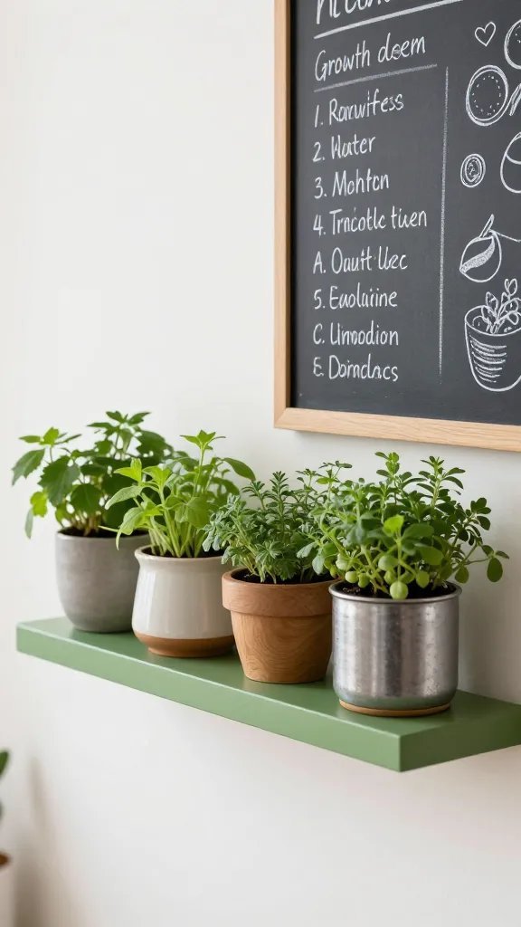 19 Budget Kitchen Herb Corner Decor Ideas: Style on a Budget 9 Item 8