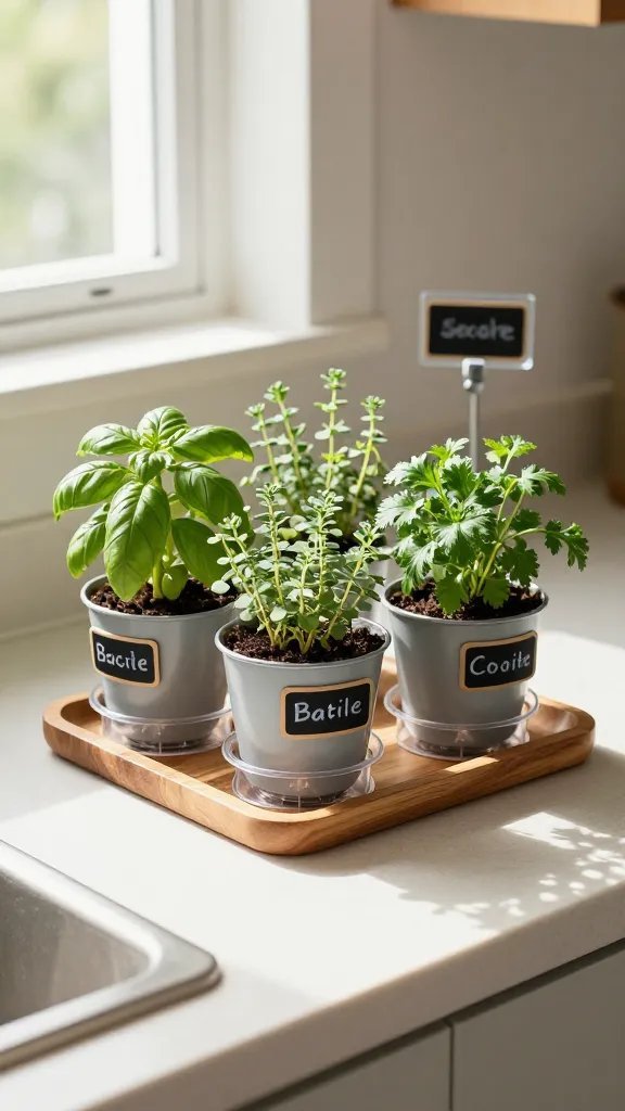 19 Budget Kitchen Herb Corner Decor Ideas: Style on a Budget 20 Item 19