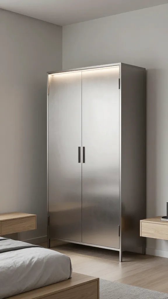 20 Modern Almirah Designs Bedrooms for Trendy Interiors: Chic Wardrobe Ideas 2 Item 1