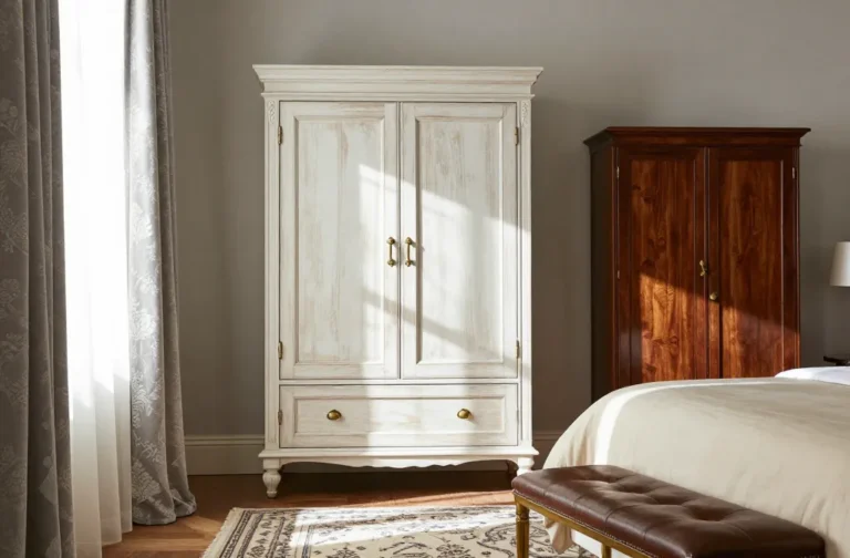 20 Wooden Almirah Ideas for Classic Bedroom Storage: Timeless & Luxe 32 20 Wooden Almirah Ideas for Classic Bedroom Storage: Timeless & Luxe