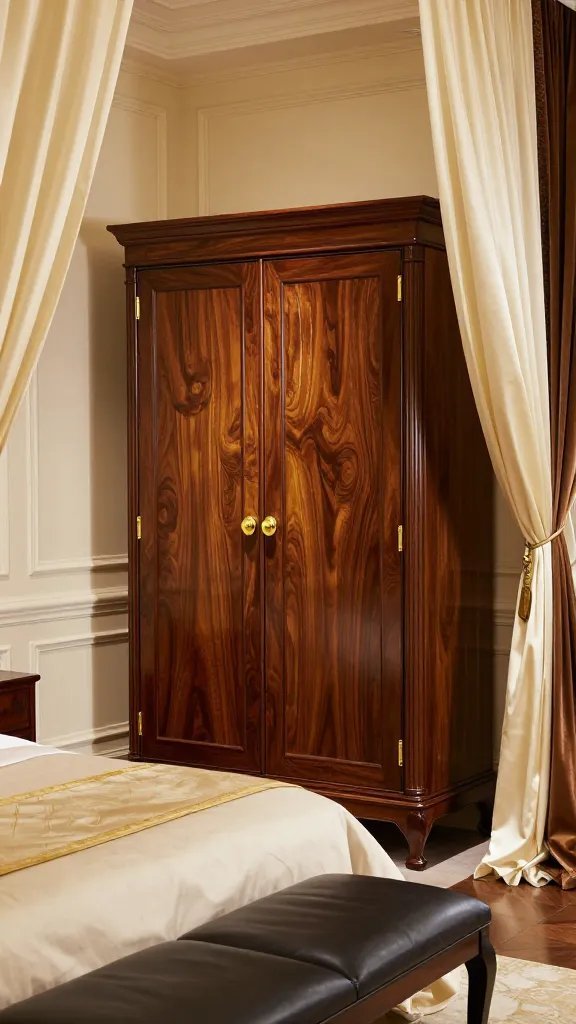 20 Wooden Almirah Ideas for Classic Bedroom Storage: Timeless & Luxe 3 Item 2