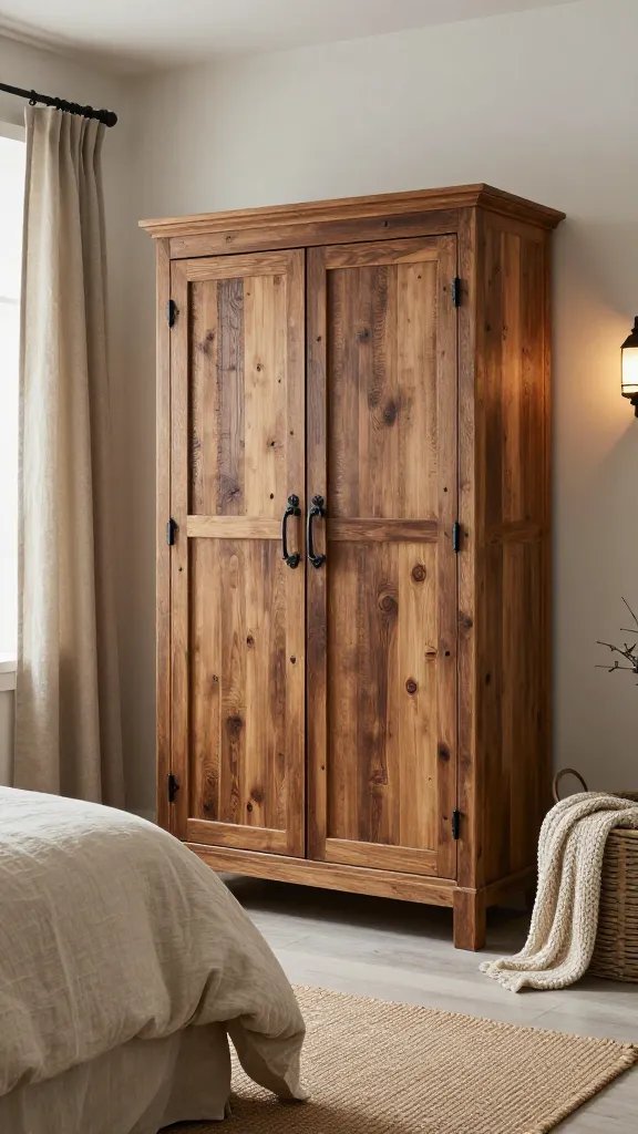 20 Wooden Almirah Ideas for Classic Bedroom Storage: Timeless & Luxe 5 Item 4