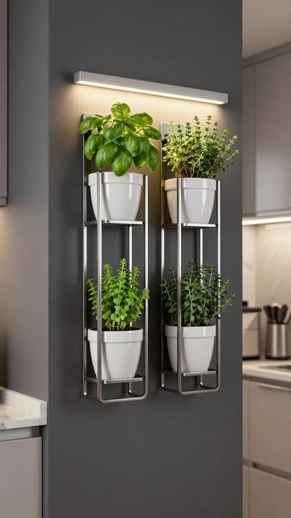 25 Brilliant Vertical Herb Garden Ideas for Small Homes: Tiny Spaces, Big Flavor 2 Item 1